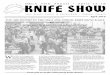 KNIFE SHOW - Oregon Knife Club 1004.pdfhave Blade Forging, Balisong Demonstration, Discovering Details Of AKnife, Martial Arts, Knife Sharpening, Scrimshaw, ... What Can U Expect To