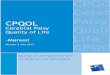 CPQOL Cerebral CPQOL Palsy Cerebral Palsy Quality of Life ...cpqol.org.au/V2m. CPQOL child manual.pdf · CPQOL Cerebral Palsy Quality of Life-Manual Version 2 July 2013 Quality of