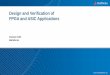 Design and Verification of FPGA and ASIC Applications€¦ · Design and Verification of FPGA and ASIC Applications ... (VHDL, Verilog) HDL Coder. 7 ... systemverilog_dpi_ert.tlc