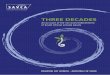 THREE DECADES - Home - SAVCA€¦ · Three Decades An account of the rise and establishment of South African private equity Contents Acknowledgements ts off to those who made this