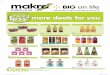 less4more deals for you - makro.co.za · SAVLON Antiseptic Liquid 2 l RHODES 100% Fruit Juice Blend (All variants) 2 l NESCAF 