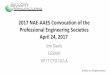 2017 NAE-AAES Convocation of the Professional Engineering ... 2017.pdf · 2017 NAE-AAES Convocation of the Professional Engineering Societies April 24, 2017 ... MQIS MES SAP ERP SAP