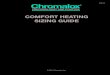 Comfort Heating Sizing guide - chromalox.com · Training Comfort Heating Sizing Guide ... • Air changes or how much fresh air is brought in per hour ... Typical Outside Design Temperatures