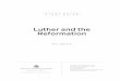 Luther and the Reformation - Amazon S3s3.amazonaws.com/.../5861/STUDYGUIDE_LutherReformation.pdf · After Luther finished his classical education and a Master of Arts, ... a. Philosophy