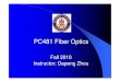 PC481 Fiber Optics - Wilfrid Laurier University course note1.pdfWDM (wavelength division multiplexing) ... (TDM) of 64 kbps voice channels ... Microsoft PowerPoint - PC481 course note1