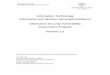 Information Technology Information and Systems Security ...€¦ · Information and Systems Security/Compliance Information Security Vulnerability ... Assessment or at the beginning