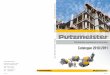 Putzmeister Mörtelmaschinen GmbH Catalogue 201 … Mörtelmaschinen GmbH Catalogue 201 0/ 2011 ... priate operating manual. 3 MM 2599/10 GB General ... Putzmeister group and the vision