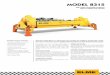 MODEL 8315 8315 Spreader Model 8315 is a telescopic top spreader for handling of laden ISO contai-ners up to 40 tonnes. 8315 is designed for mounting on Ship To Shore (STS) cranes