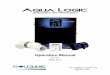 Aqua Logic Automation and Chlorination Operation Manual ... · 1 System Overview The Aqua Logic is a multifunction pool controller used to fully manage your pool/spa system. The Aqua