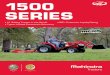 1500 SERIES - mahindrausa.com Series High-performance premium 4WD, Tier IV mCRD-powered (1533 & 1538 only), ... Reach at Maximum Height 19” 20.5” 20.5 