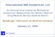 An International Industrial Biomedical Consortium ... · An International Industrial Biomedical Consortium Researching the Genetic Basis of ... Immunologic Related SAEs (SSR, DILI
