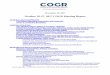 October 26-27, 2017 COGR Meeting Report · October 26-27, 2017 COGR Meeting Report . ... Sarah Axelrod, ... reimbursement is necessary to ensure that the United States remains the