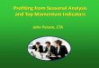 Profiting from Seasonal Analysis and Top Momentum Indicators€¦ ·  · 2010-06-23Profiting from Seasonal Analysis and Top Momentum Indicators John Person, CTA. ... trading the