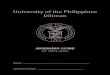 University of the Philippines Dilimanour.upd.edu.ph/files/fca/2015/updated_admission_guide_2015.pdf · Registrar, University of the Philippines Diliman, ... BA Sociology, BA Linguistics)