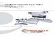 Festoon Systems for C-Rails, Program 0240 - Conductix · Festoon Systems for C-Rails Program 0240. 3 ... Steel Cable Trolley with Plastic Cable Support ... Design in stainless 