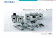 Modular F.R.L. Unit - Allied Electronics - Industrial …€¦ ·  · 2016-04-14Float type auto drain with excellent ... Drain cock with barb fitting: ø6 x ø4 nylon tube Name plate,