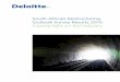 South African Restructuring Outlook Survey Results 2015 ... · South African Restructuring Outlook Survey Results ... business” and “restructuring via debt write ... 6 South African