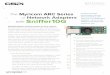 Myricom ARC Series of Network Adapters with Sniffer10G€¦ · The Myricom ARC Series of Network Adapters with Sniffer10G SPECS Lossless packet processing, minimal CPU overhead, and
