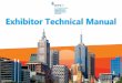 Exhibitor Technical Manual - ISPPD 2018 - Pneumococci …isppd.kenes.com/2018/Documents/ISPPD 2018 -Exhibition Manual.pdf · Dear Exhibitors, This Exhibitor Technical Manual contains