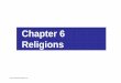 Chapter 6 Religions - Mr Bush - Homebushdewitt.weebly.com/.../12.4_religion_ppt-_whole_chapter_update… · Percentage of Adherents by Religion Figure 6-1: 77 percent of the world