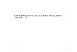 Contingencies Fund Account 2016-17 · Performance report Overview ... risk. The Contingencies Fund’s advances are solely to public sector entities which limits credit risk. Further