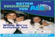 EDUCATIONEDUCATION BETTEREDUCATION A G … · BETTEREDUCATION BETTER EDUCATION FOR ... Monitoring Reports on Education for All . . . . . .162 ... CSID Centre for Services and Information