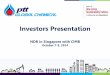 Investors Presentation - listed companypttgc.listedcompany.com/misc/PRESN/20141008-pttgc-roadshow-ndr-… · This presentation includes forward-looking statements that are subject
