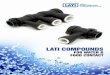 LATI COMPOUNDS · in Italy and worldwide. In fact, LATI is: • an independent compounder with the widest range of products in Europe; ... PA66, PPS, and PPA reinforced 