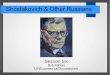 Shostakovich & Other Russianslifecourses.ca/sites/default/files/2018-02/Session 6_1.pdf ·  · 2018-02-28Piano Concerto No. 1 ... his teachers Dmitri Shostakovich and Galina Ustvolskaya