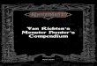 Van Richten Monster Hunter s Compendium · Van Richten’s Monster Hunter’s Compendium 2 Table of Contents Chapter One: Vampires.....6