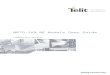 ME70-169 RF Module User Guide - Telit: IoT Solutions … ·  · 2017-09-15ME70-169 RF Module User Guide 1vv0301021 rev.4 – 2015-06-19 Reproduction forbidden without written authorization