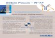 Sebia Focus - N°17 by immunodisplacement on the migration profile. Dr BOUCRAUT, could you please introduce your laboratory? range of immunochemical protein explorations (blood, urine,