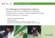 Pest Management Regulatory Agency: Aquatic exposure ... Agrochemical Aquatic... · of a NAFTA groundwater modelling project. Level 1 ... we report both 90th ... • Degradation rates