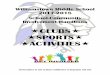 CLUBS SPORTS ACTIVITIES - Amazon Web Services Middle School 2017-2018 School-Community Involvement Handbook CLUBS SPORTS ACTIVITIES INVOLVEMENT IN THE SCHOOL-COMMUNITY IS ... INTRODUCTION