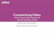 Customizing Odoo - docs.huihoo.comdocs.huihoo.com/odoo/training/reference-material/how-to-hack-odoo... · Objective : – Show how Odoo SaaS can be customized to fit specific business