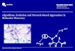 Algorithms, Evolution and Network-Based Approaches … · Building innovative drug discovery alliances Algorithms, Evolution and Network-Based Approaches in Molecular Discovery ChemAxon