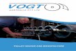 PULLEY DESIGN AND MANUFACTURE - Conveyor Belts, … 20… · Computer Aided Design Locking Assemblies Bearings VOGT AUSTRALIA utilise the latest Computer Aided Drafting (C.A.D.) software