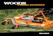 OWR - Woods Equipment Company finish mowers help you maintain a beautiful ... when the decks are raised into transport position. Simply pull the release rope or engage the optional