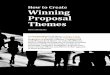 How to Create Winning Proposal Themes - Rainmakerzrainmakerz.biz/wp-content/uploads/2015/10/APMP-Journal-Award...ProposalManagement 37 How to Create Winning Proposal Themes Chris Simmons