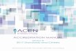 tAO I Accreditation Commission for Education in Nursing I ... See crosswalk between ACEN Standards and Criteria and 2016 National Task Force Guidelines for