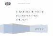 EMERGENCY RESPONSE PLAN - University of Victoria PLAN FUNDAMENTALS Purpose The purpose of the Emergency Response Plan is to describe how the University of Victoria will respond to