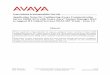 Application Notes for Configuring Avaya Communication ... · These Application Notes describe the steps to configure ... Avaya SMC 3456 Version 2.6 build ... this will take the user