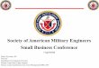 Society of American Military Engineers Small …samehr.com/images/meeting/040616/mci_east_2016_same_sb_conf_brief...Society of American Military Engineers Small Business Conference