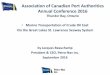 Association of Canadian Port Authorities Annual … Conference 2016/Bus. Session 4 - Energy...Association of Canadian Port Authorities Annual Conference 2016 Thunder Bay, Ontario •Marine