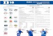 18 DUKE MEN’S LACROSSE GAME NOTES - goduke.com · Duke looks to pick up ACC win No. 2 and win No. 10 overall this Saturday at Notre Dame. ... A 14 Justin Guterding Sr. 37-29-66