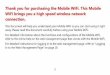 Thank you for purchasing the Mobile WiFi. This Mobile WiFi ...e-gain.s3.amazonaws.com/external/content/Devices/Huawei E5776/e57… · WiFi brings you a high speed wireless network