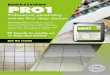 Bonasystems Pro1€¦ · PRO1 Professional, penetrating anti-slip floor deep cleaner Bonasystems Pro1 is suitable for use in a variety of environments to clean tiled/stone