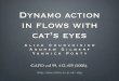 Dynamo action in ßows with catÕs eyes - University of Exeterempslocal.ex.ac.uk/people/staff/adgilber/catstalk.pdf · Dynamo action in ßows with catÕs eyes ... W e consider a ßo