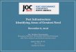 events.joc.com · and services in urban areas drive migration to urban areas. ... – All-electric container handling is ... (Current wharf design in many US Ports) 135 Containers