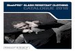 SlashPRO SLASH RESISTANT CLOTHING … · About Cut-Tex® PRO Cut-Tex® PRO is an ultra-high performance cut, bite and slash resistant fabric, comfortable to wear, fully machine washable